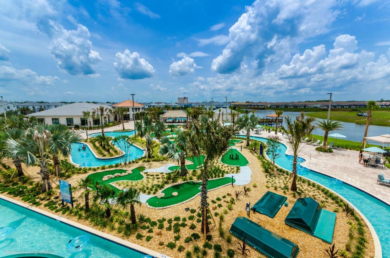 Stunning Lakeview Townhome W Private Pool Kissimmee Bagian luar foto