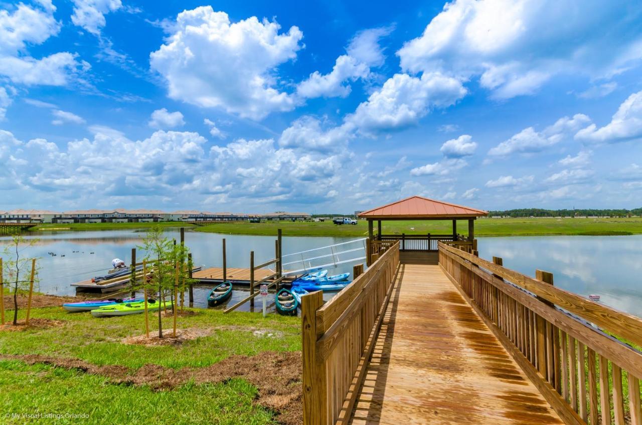 Stunning Lakeview Townhome W Private Pool Kissimmee Bagian luar foto