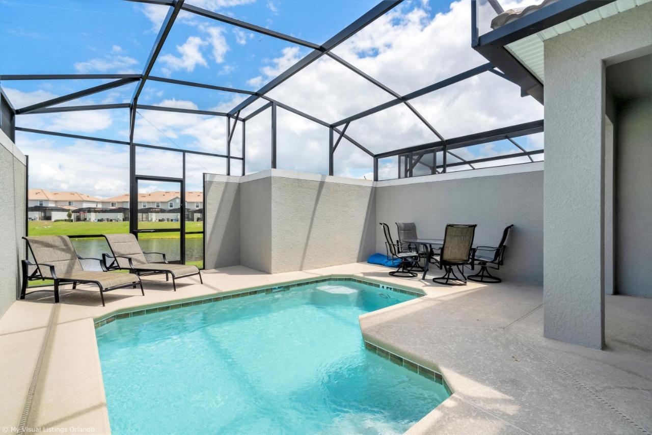 Stunning Lakeview Townhome W Private Pool Kissimmee Bagian luar foto